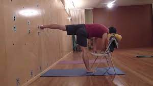Check spelling or type a new query. Iyengar Yoga Standing Sequence With Chair Youtube