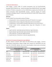 Bahkan tidak hanya itu, kami juga menyertainya dengan tips dan trik dalam menjawabnya, yakni tips menjawab sebuah pertanyaan atau soal cpns dengan tepat. Latihan Soal Konsolidasi Docx L3 4 Konsolidasi Neraca Pada Tanggal 1 Januari 20x3 Pt Garuda Melaporkan Total Aset Rp470 000 000 Kewajiban Course Hero