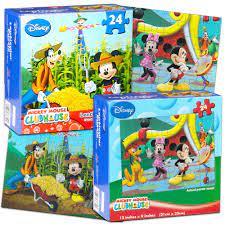 Give this jigsaw puzzle a try! Disney Jigsaw Puzzles For Kids Mickey Mouse 24 Piece Puzzles Set Of 2 Puzzles By Disney Mickey Mouse Clubhouse Puzzles Buy Online In Guatemala At Desertcart 30809094