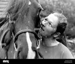 Woman horse riding archive Black and White Stock Photos & Images