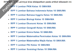 Namun berbeda dengan dulu dimana pengguna surat sangat banyak. Rpp 1 Lembar Kelas 10 Sma Ma Kurikulum 2013 Lengkap Antapedia Com