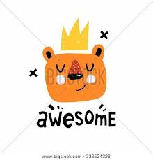 3.draw a small eye, then draw a long mouth. Awesome Cute Bear Vector Photo Free Trial Bigstock