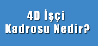 Maybe you would like to learn more about one of these? 4d Kamuda Surekli Isci Kadrosu Nedir
