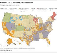 Most U S Voters Use Electronic Or Optical Scan Ballots Pew Research Center