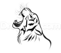 How To Draw A Tiger Spirit Step By Step Rainforest Animals Animals Free Online Drawing Tutorial Added By Dawn Augu Drawings Tiger Drawing Animal Drawings