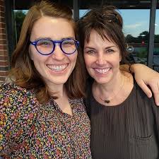 Here are some photos of my friend, Erin McGrane, and I. You might recognize  Erin as one half of Victor & Penny! Erin is a fabulous poet and writer, who  can leave