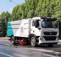 HOWO Vacuum Street Road Sweeper Truck for Street Cleaning ...