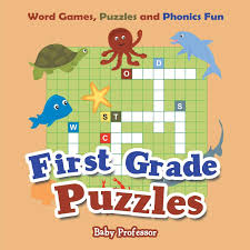 Solve fun and interactive math puzzles for grade 1 kids created by cuemath experts. First Grade Puzzles Word Games Puzzles And Phonics Fun Professor Baby 9781683055488 Amazon Com Books