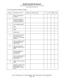 Quality management systems — requirements. Iso 9001 2015 Audit Checklist Report Internal Audit Business Model Canvas Checklist