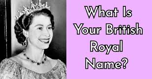 We'd like to think that in the presence of royalty, we'd you know, know they were there. What Is Your British Royal Name Quizlady