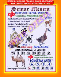 1 New Message Kode Syair Sydney 22 November 2020 Forum Syair Togel Hongkong Singapura Sydney