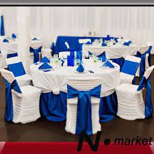 love this royal blue and white with ruched ruffle spandex chair cover chair cover buying wholesale folding chair