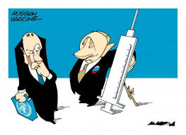 India okays russia's sputnik v vaccine, the country's third approval after covishield and covaxin. Russia S Coronavirus Vaccine Cartoon Movement