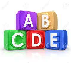 Letter Blocks Or Cubes With The Letters A B C D E On Them To Stock Photo Picture And Royalty Free Image Image 46722281