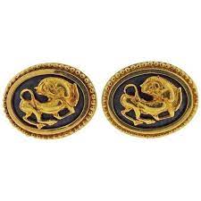 ilias lalaounis sodalite gold cufflinks gold cufflinks cufflinks sodalite