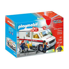 Playmobil Rescue Ambulance Walmart Com In 2020 Playmobil Ambulance Ambulance Toy