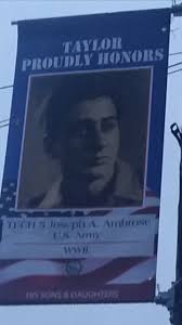 Home town Hero. Joseph Ambrose Sr.