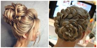 Cute Updos For Long Hair Upstyles Flower Made From Hair Long Hair Styles Bridesmaid Hair Medium Length Medium Hair Styles