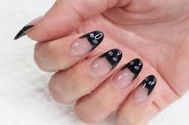 Check out our dip nail selection for the very best in unique or custom, handmade pieces from our craft supplies & tools shops. Fall Nail Ideas Black Cat Dip Nails Dipwell
