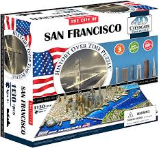 En ecodukatoy slo sabemos pero vamos más allá, por eso te traemos una serie de puzzles de la marca 4d cityscape. Amazon Com 4d Cityscape San Francisco Usa Puzzle 4dcityscapeinc Toys Games