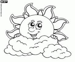 Our coloring pages require the free adobe acrobat reader. Sun And Clouds Coloring Page Coloring Pages Coloring Pictures Coloring Books