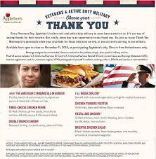 Pinned November 6th Veterans Active Enjoy A Free Meal Tuesday At Applebees Coupon Via The Coupons App Veterans Day Free Veterans Day Veteran
