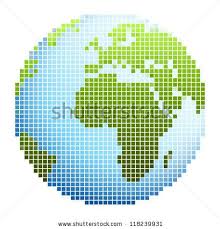 Pixel World Globe In 2021 Cross Stitch Cross Stitch Embroidery Beading Patterns