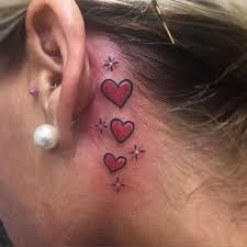 0.3 in / 0.8 cm (width of each heart) these temporary tattoos are: 3 Hearts Tattoo Best Tattoo Ideas Gallery