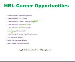View list of latest vacancies in habib bank limited hbl 2021 for fresh students and experienced job seekers. Habib Bank Limited Hbl Jobs 2021 Apply Online Via Www Hblpeople Com Pakjobalerts Latest Jobs In Pakistan 2021