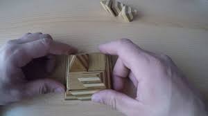 Even though there are only 4 pcs, the puzzle is surprisingly difficult. How To Build A 10 Piece Pyramid Puzzle Wooden Iq Pyramid Puzzle Youtube