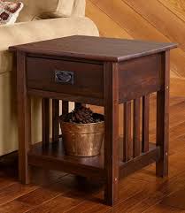 Mission End Table End Tables Free Shipping At L L Bean Mission Style Furniture Mission Furniture Craftsman Decor