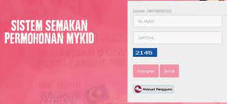Pelanggani ahmad rasicy asorudin 4. Semakan Status Permohonan Mykad Dan Mykid Online