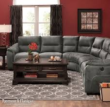 Rockland 5 Pc Microfiber Power Reclining Sectional Sofa Sectional Sofas Raymour And Flanigan Furniture Living Room Recliner Ashley Furniture Living Room Living Room Sectional