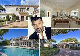 Ricky Martin S Former Miami Beach Home Back On The Market Ricky Martin Miami Architecture Miami Beach Mansion