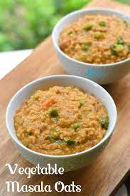 Vegetable Masala Oats Recipe Recipe Breakfast Recipes Indian Indian Diet Recipes Vegetable Masala
