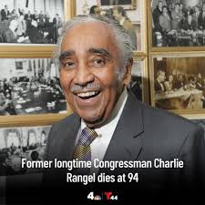 Former longtime New York City Congressman and civil rights leader Charlie  Rangel died Monday at the age of 94, NBC New York has learned.⁠ ⁠ Once  known as the "Lion of Lenox
