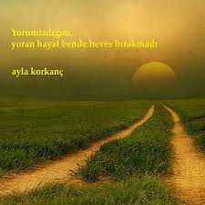 Yorumladigim Yoran Hayat Bende Heves Birakmadi Siir Sair Edebiyat Yazar Mujdecikuslar Mujdecikuslar Sevgili Ask Guzelsozler Ayla Korkan Hayat Edebiyat Yazar