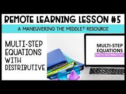 Maneuvering the middle llc 2016 worksheets answer key pdf. Multi Step Equations With Distributive Property Youtube