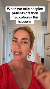 When we take hospice patients off their medications, many times THIS will  happen., #nurse #hospicecare #endoflifecare