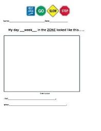 Zones Of Regulation Worksheet Zones Of Regulation Special Education Worksheets
