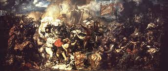 Bitwa pod grunwaldem (battle of grunwald), 1410, with ulrich von jungingen and vytautas at center (1878). Ukryta Bitwa Nie Tylko Wojenne Losy Slawnego Obrazu Jana Matejki Dzieje Pl Historia Polski