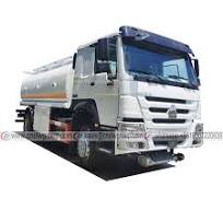 HOWO 4x2 6 wheeler 15000 liter diesel bowser fuel tanker truck