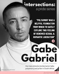Gabe Gabriel (@gabe4gabriel) finds himself feeling protective during Pride.  the self-described gay-leaning transmasculine pansexual polyamorous South  African, who sat