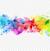 Abstract Paint Splatter