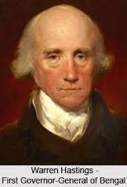 Warren Hastings Plan of 1772 ...