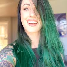 You asked for it. 💚 #theletterblack #greenhair