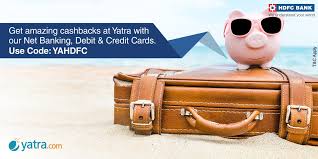 You can avail sbi card offer up to rs 8,250 worth of vouchers on international and domestic flight offers. Hdfc Bank On Twitter Avail Exciting Cashbacks Yatra With Our Net Banking Debit Credit Cards Use Code Yahdfc Https T Co Amz1ghnzlj Https T Co Wcs3hzpsew