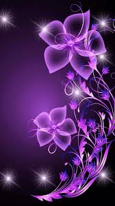 Purple Flowers Purple Wallpaper Flower Wallpaper Purple Flowers