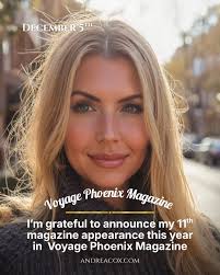 ✨ Humbled + Grateful ✨ I'm so honored to share that my 11th magazine  appearance this year has officially been published today in Voyage Phoenix  Magazine. A beautiful milestone… especially considering I've
