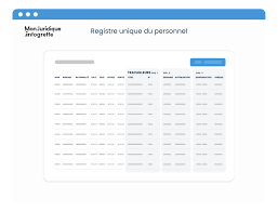 Registre unique du personnel num?rique. Monjuridique Registres Legaux 100 Dematerialises